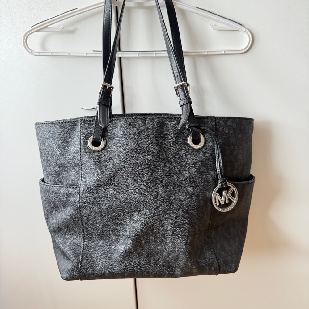 Michael Kors Charcoal Signature Tote